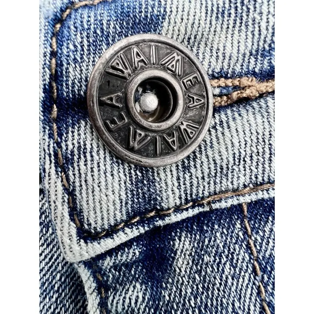 WAIMEA Boys Stacked Fit Cargo Jeans-‎ Size 18 Vintage Wash